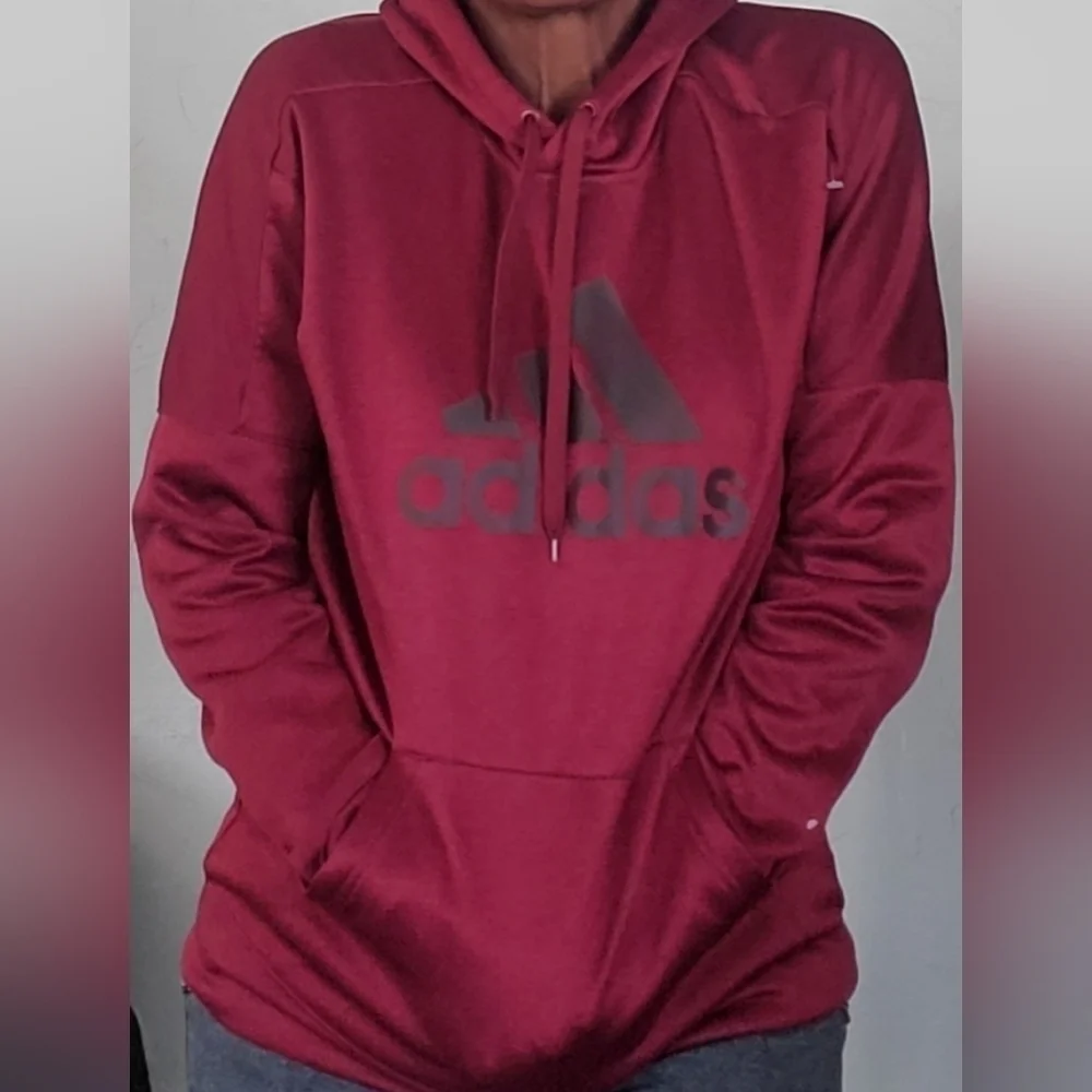 Adidas Mens Large Hoodie Kangaroo Pocket